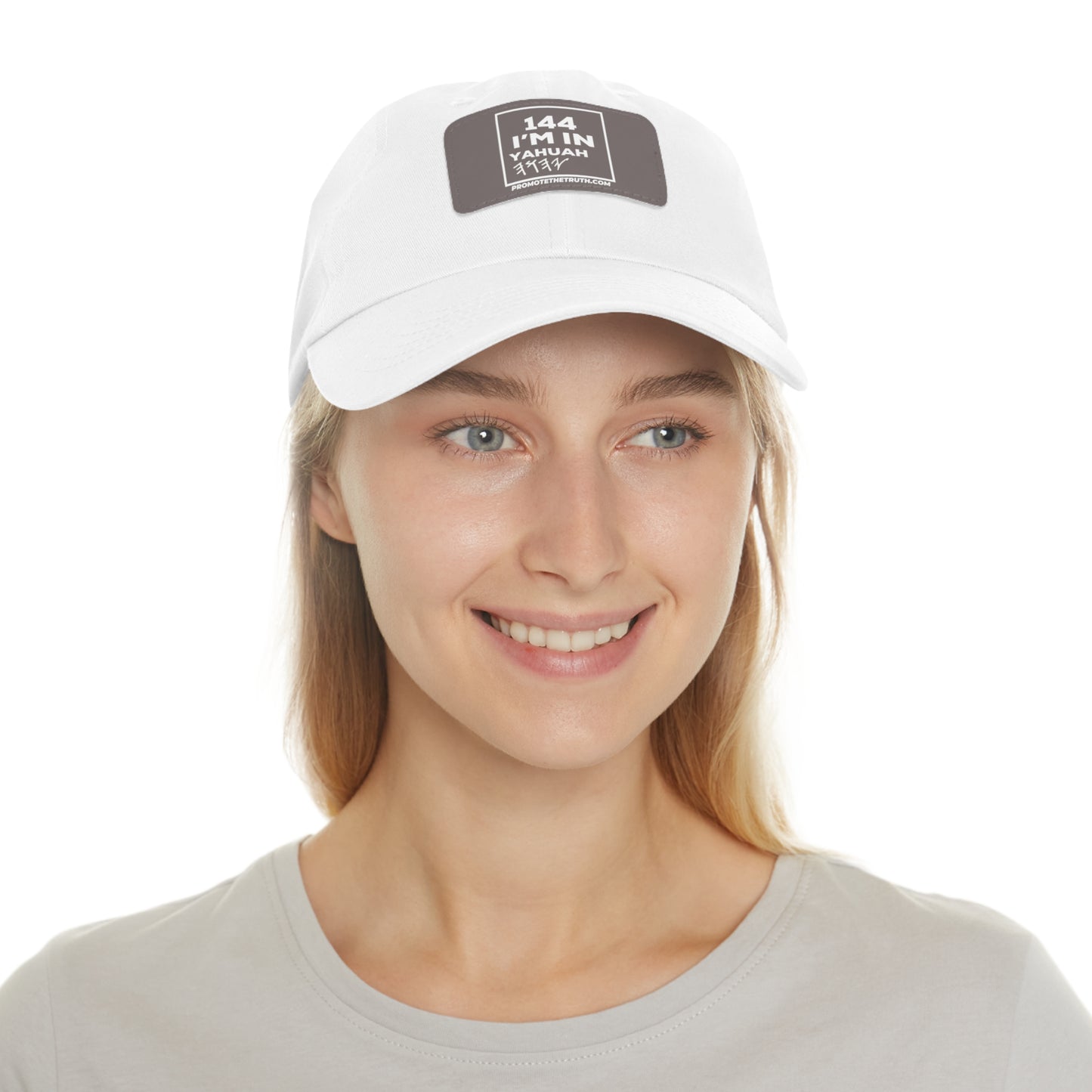 PTT "144 I'm In" Hat with Leather Patch (Rectangle)