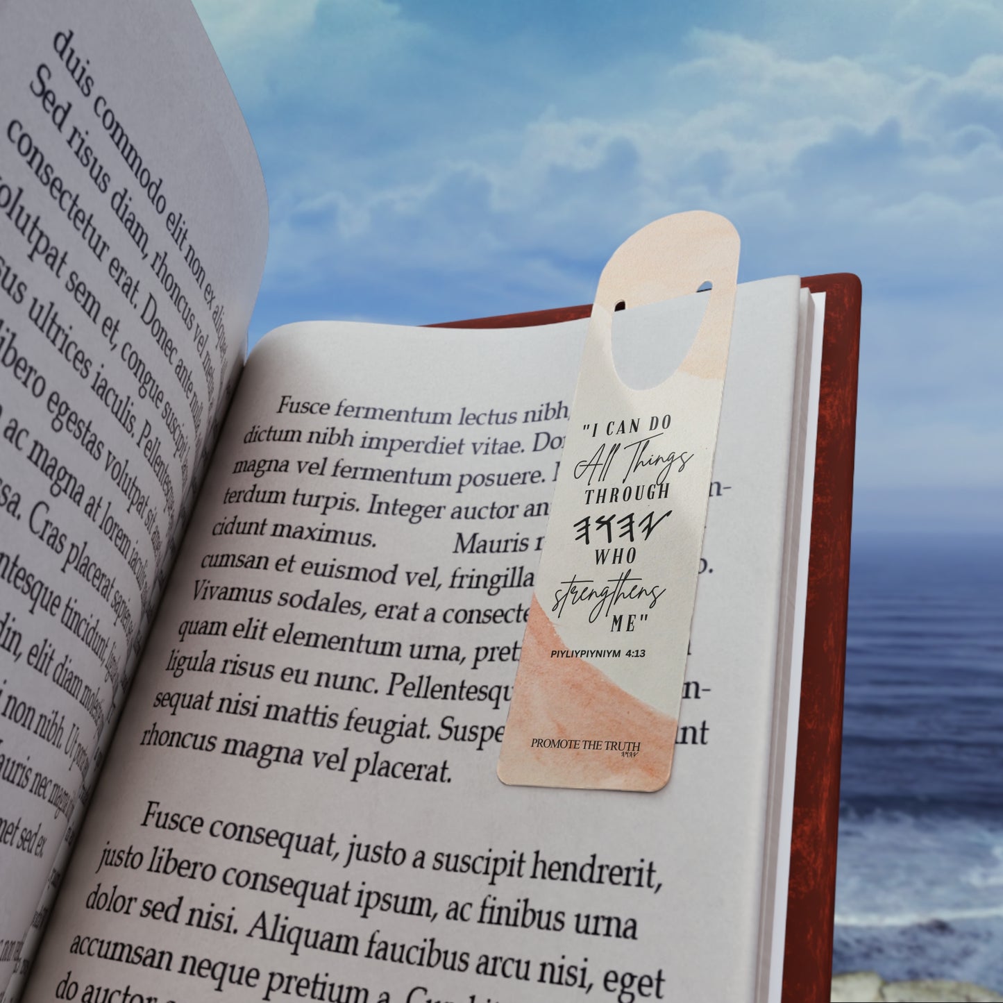 PTT All Things Through YAHUAH Bookmark