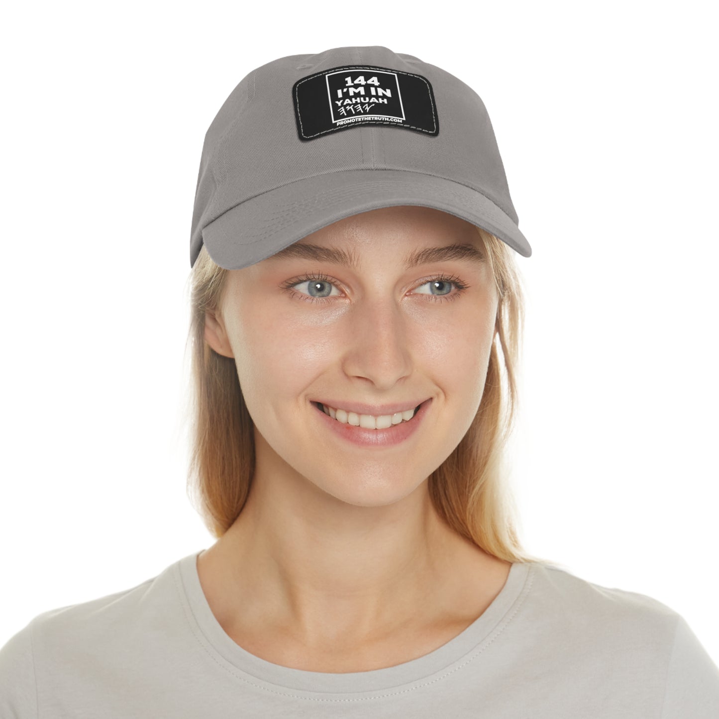 PTT "144 I'm In" Hat with Leather Patch (Rectangle)