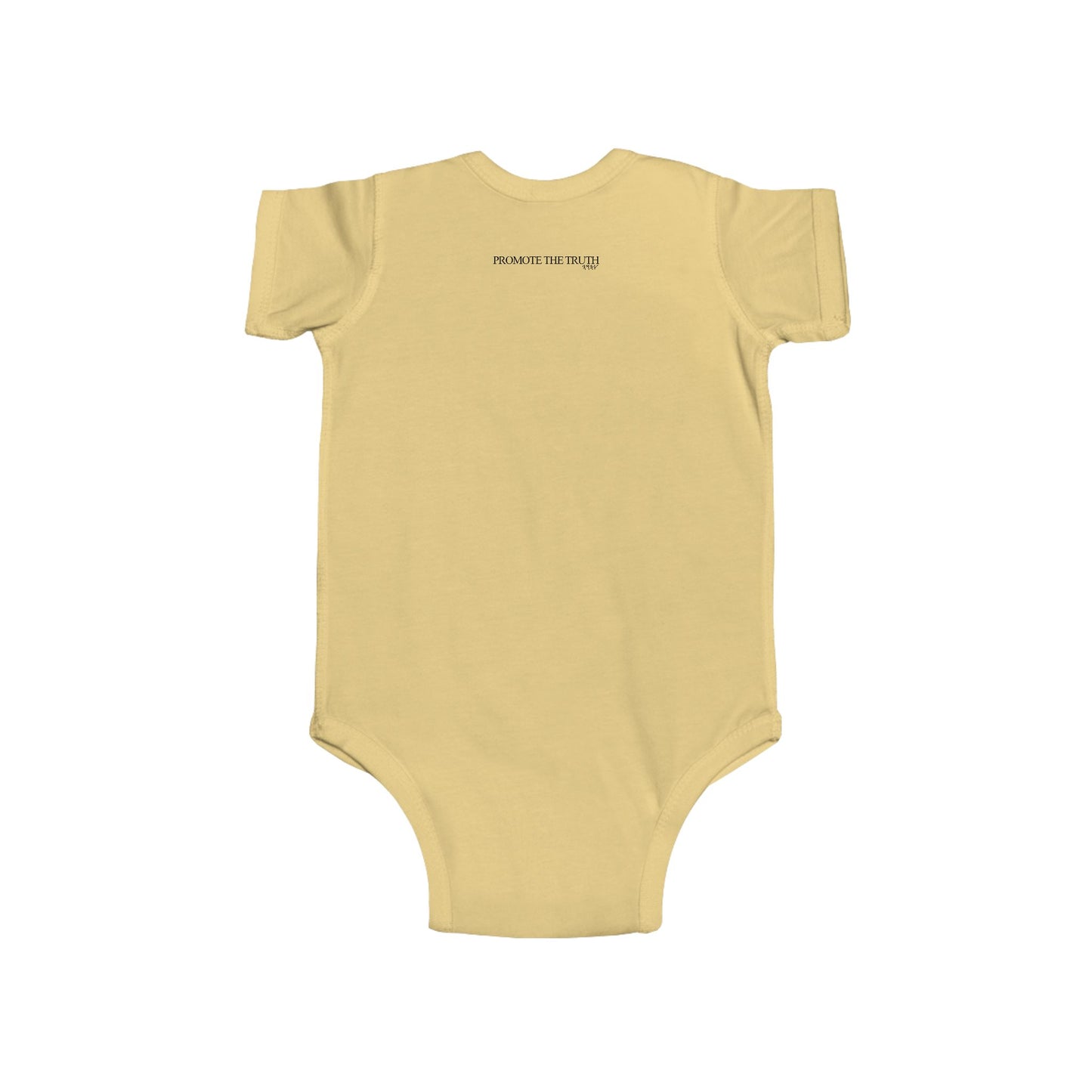 Cute Yellow Infant Bodysuit - The Bright Collection "YAHUAH Over Everything"