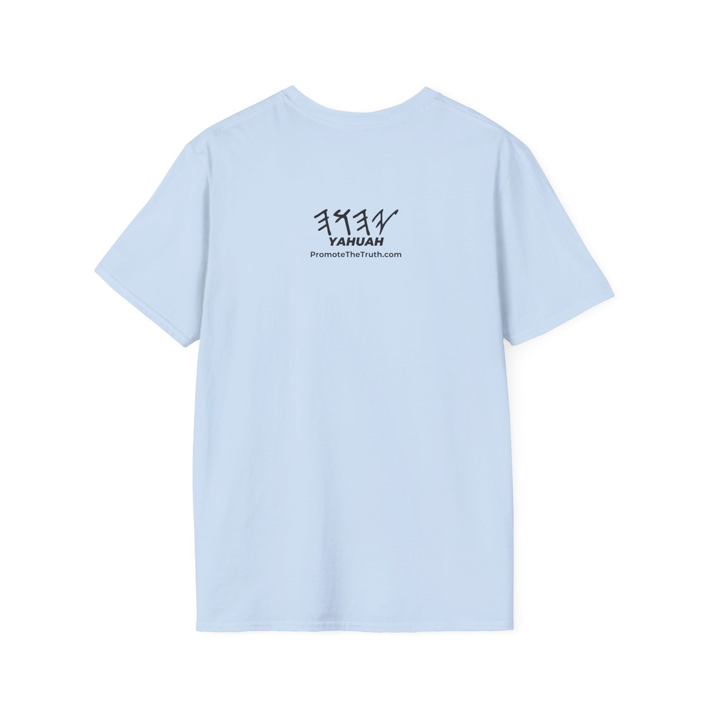 PTT YAHUAH Truth  Over Fear Unisex Soft-style T-Shirt (White)