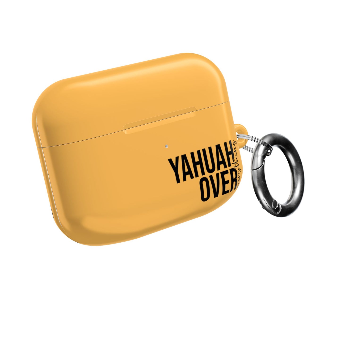 The GlowShield AirPods Case - The Bright Collection "YAHUAH Over Everything"