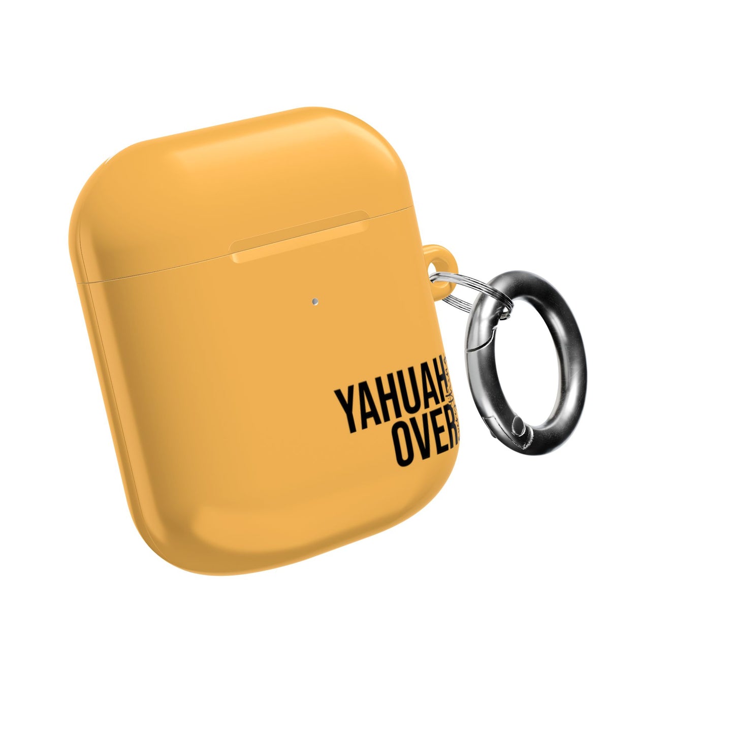 The GlowShield AirPods Case - The Bright Collection "YAHUAH Over Everything"