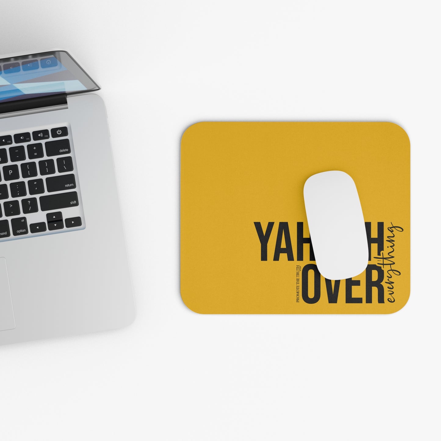 Purpose Click Mouse Pad - The Bright Collection "YAHUAH Over Everything"