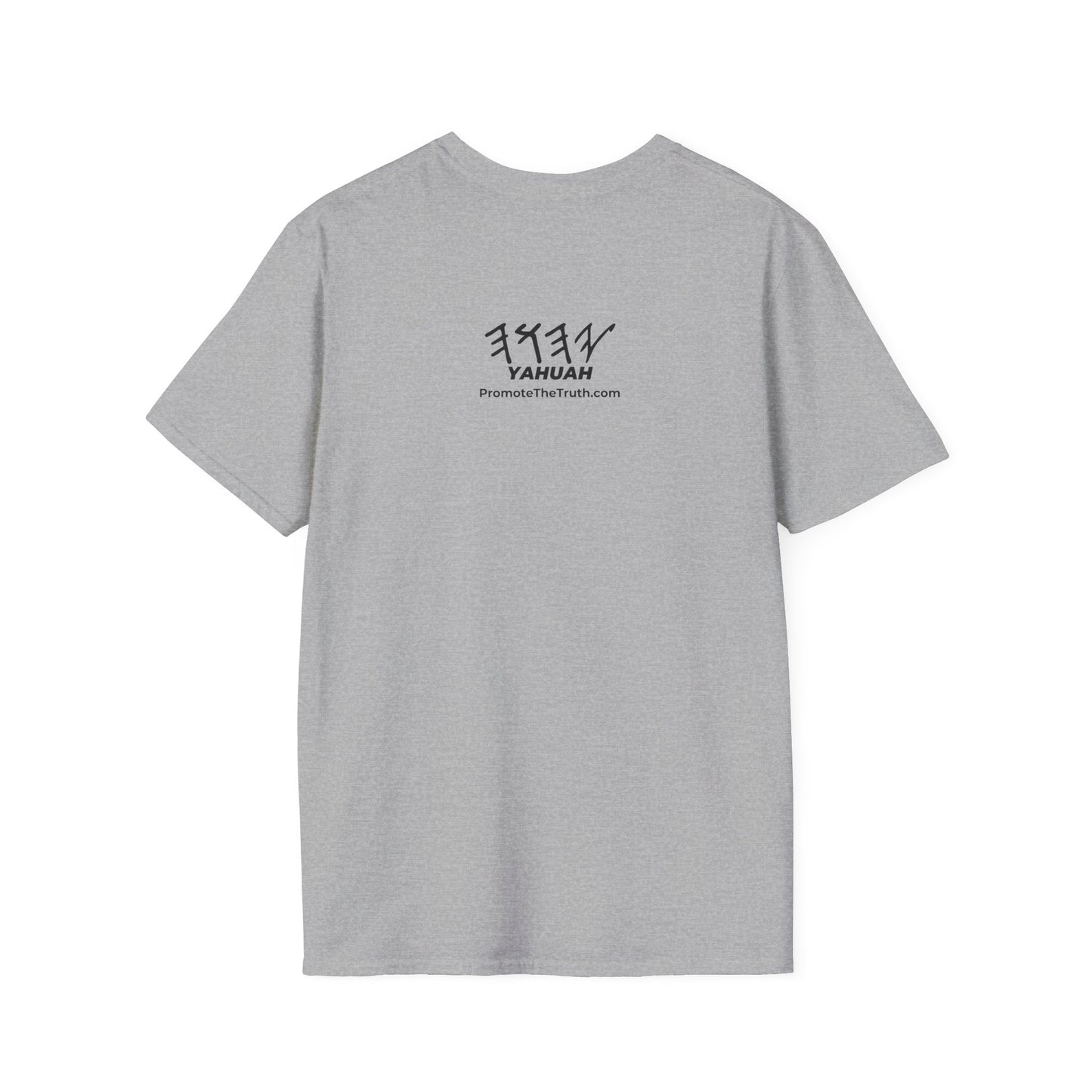 PTT YAHUAH Truth  Over Fear Unisex Soft-style T-Shirt (White)