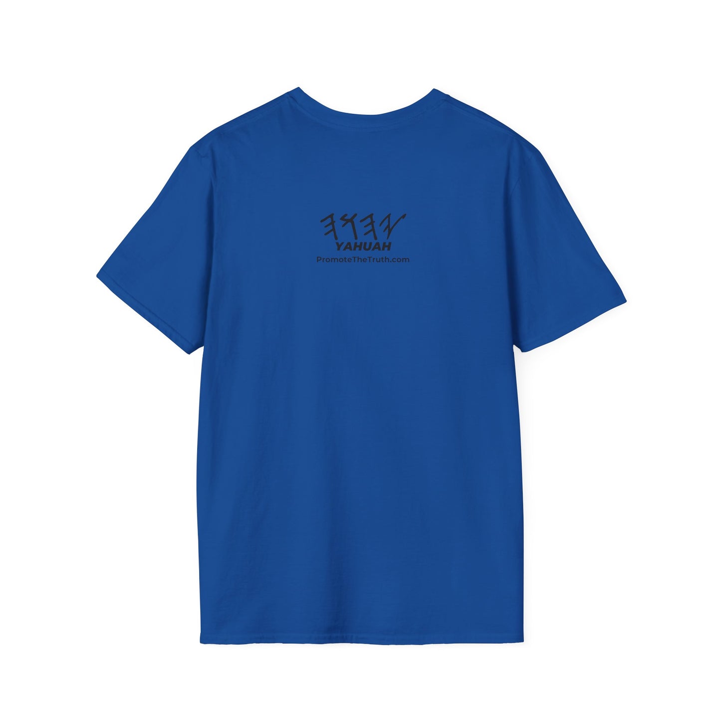 PTT YAHUAH Truth  Over Fear Unisex Soft-style T-Shirt (White)