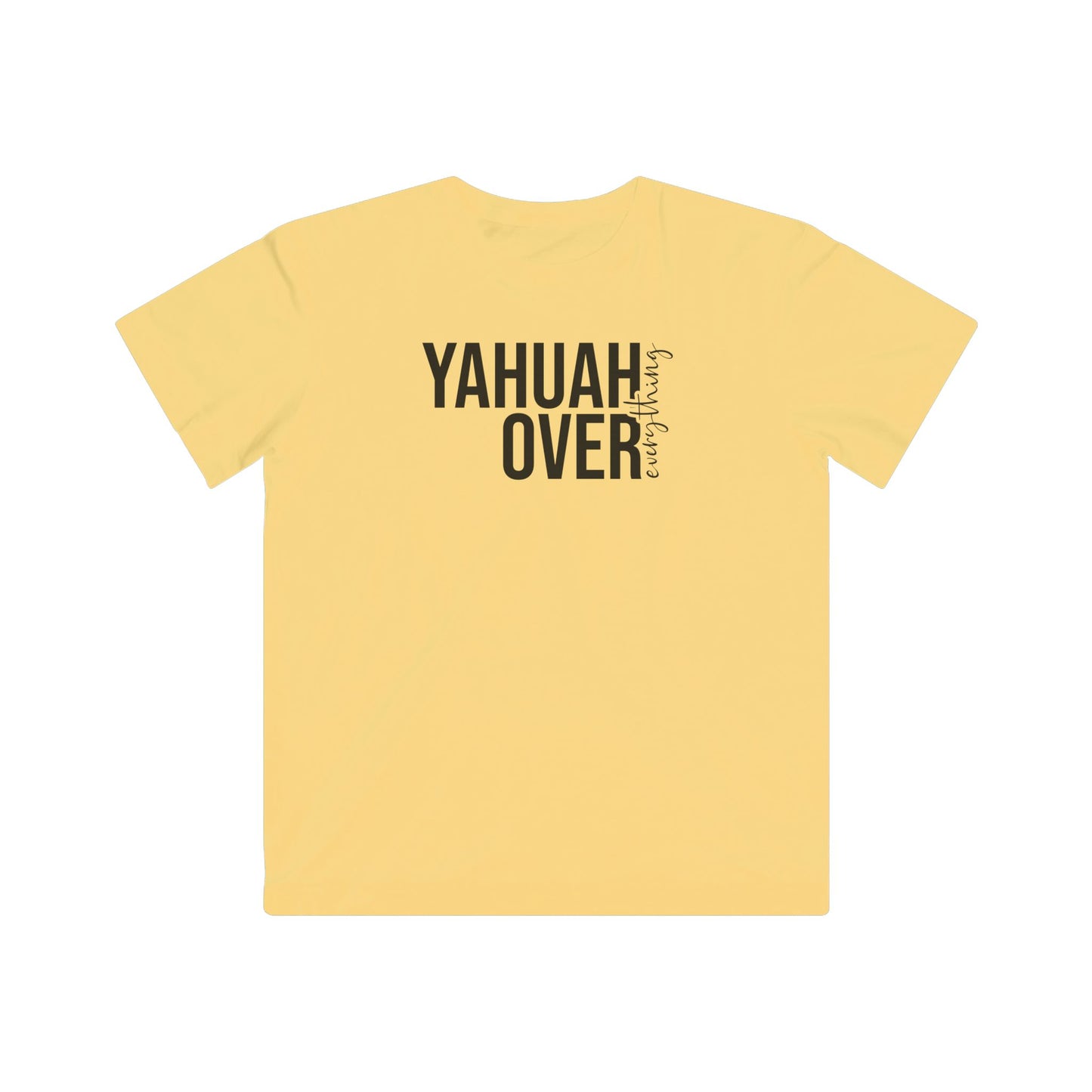 Kids Vibrant Tee - The Bright Collection "YAHUAH Over Everything"