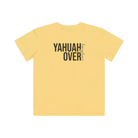 Kids Vibrant Tee - The Bright Collection "YAHUAH Over Everything"