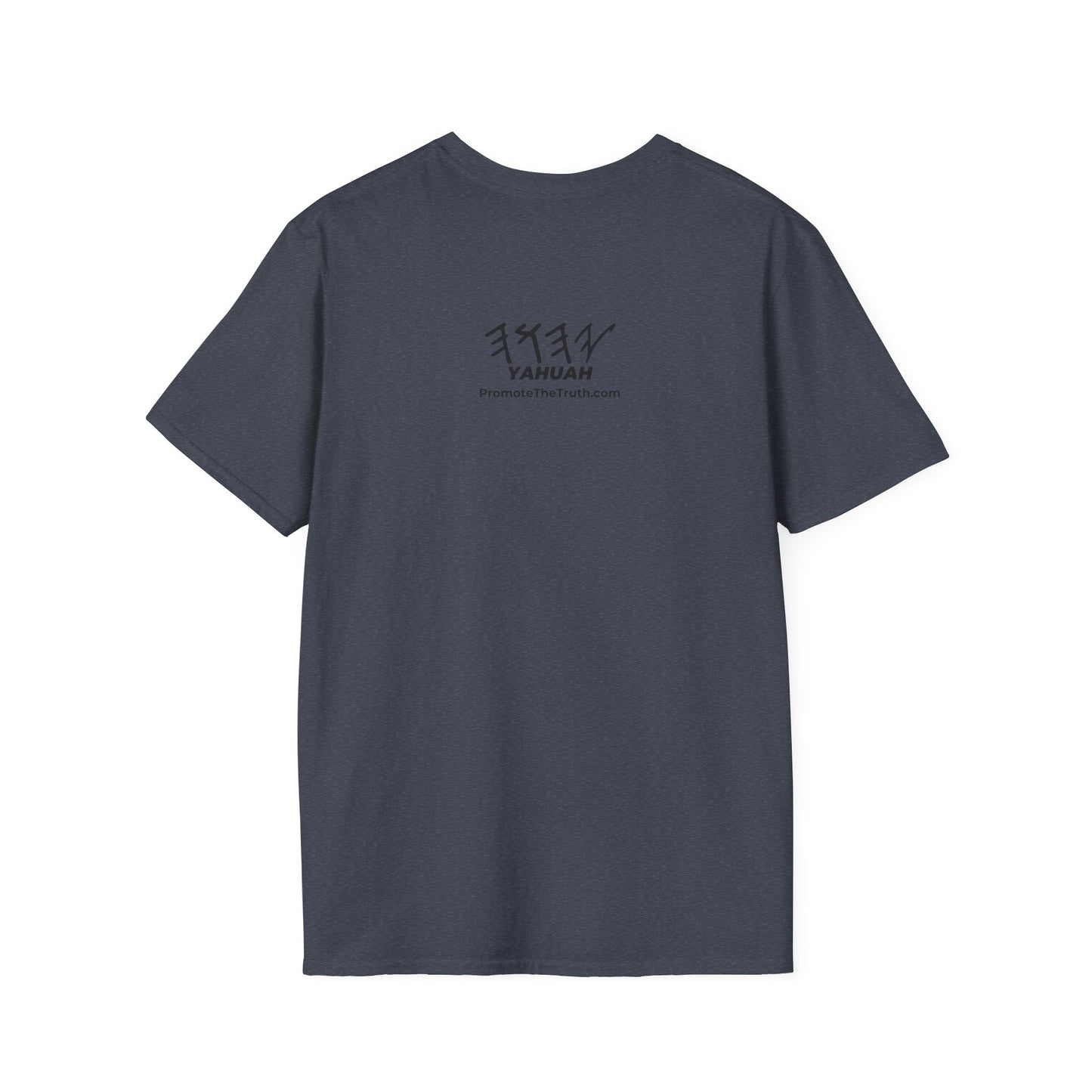 PTT YAHUAH Truth  Over Fear Unisex Soft-style T-Shirt (White)