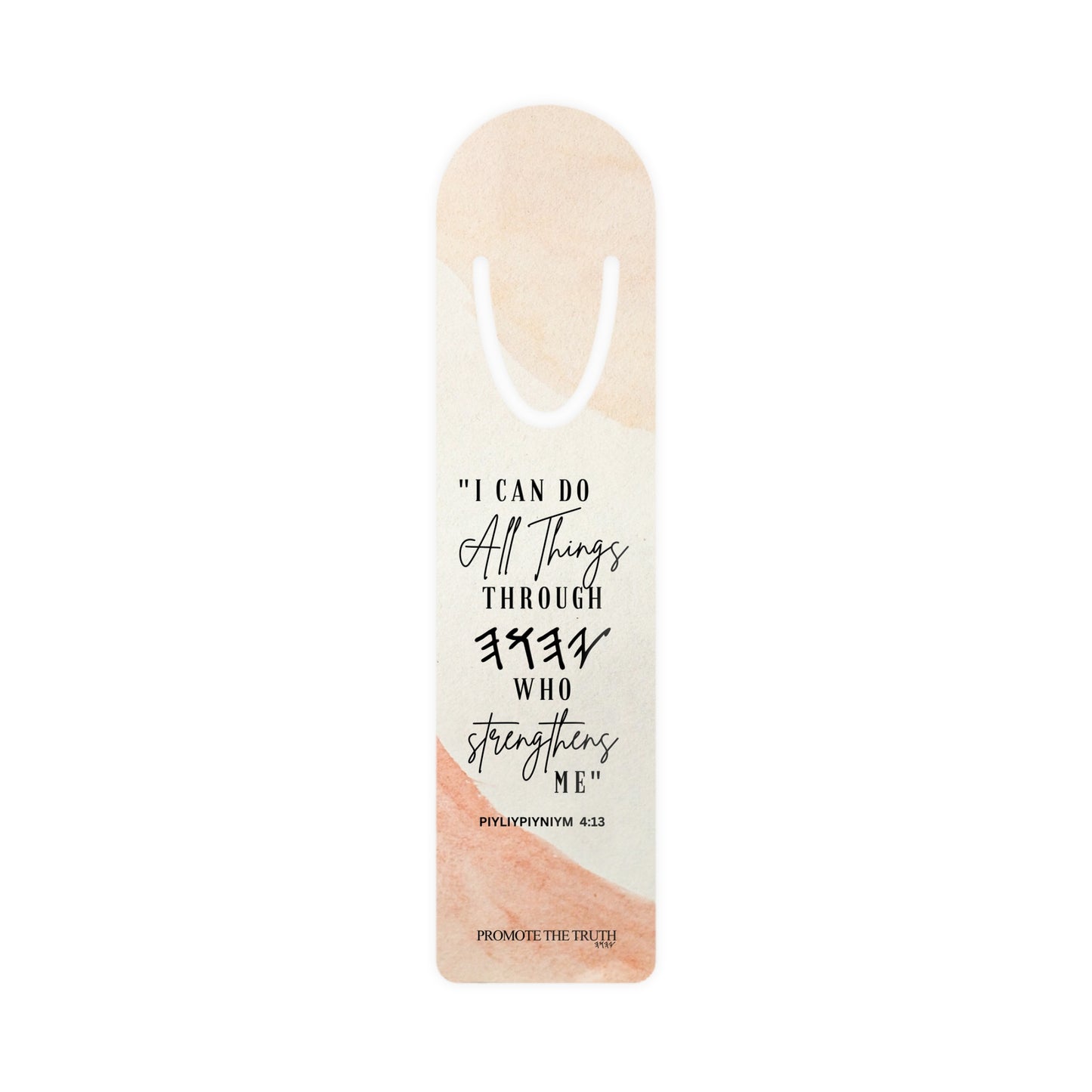 PTT All Things Through YAHUAH Bookmark