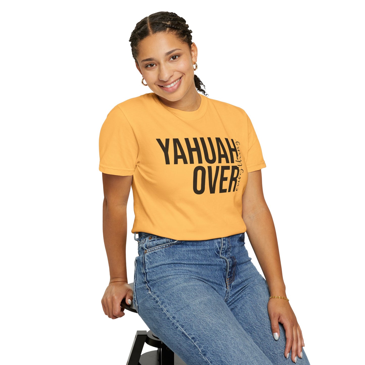 Vibrant Unisex T-shirt  - The Bright Collection "YAHUAH Over Everything"