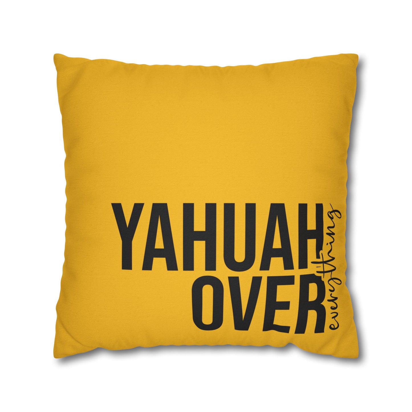 Faithful Glow Pillowcase - The Bright Collection "YAHUAH Over Everything"