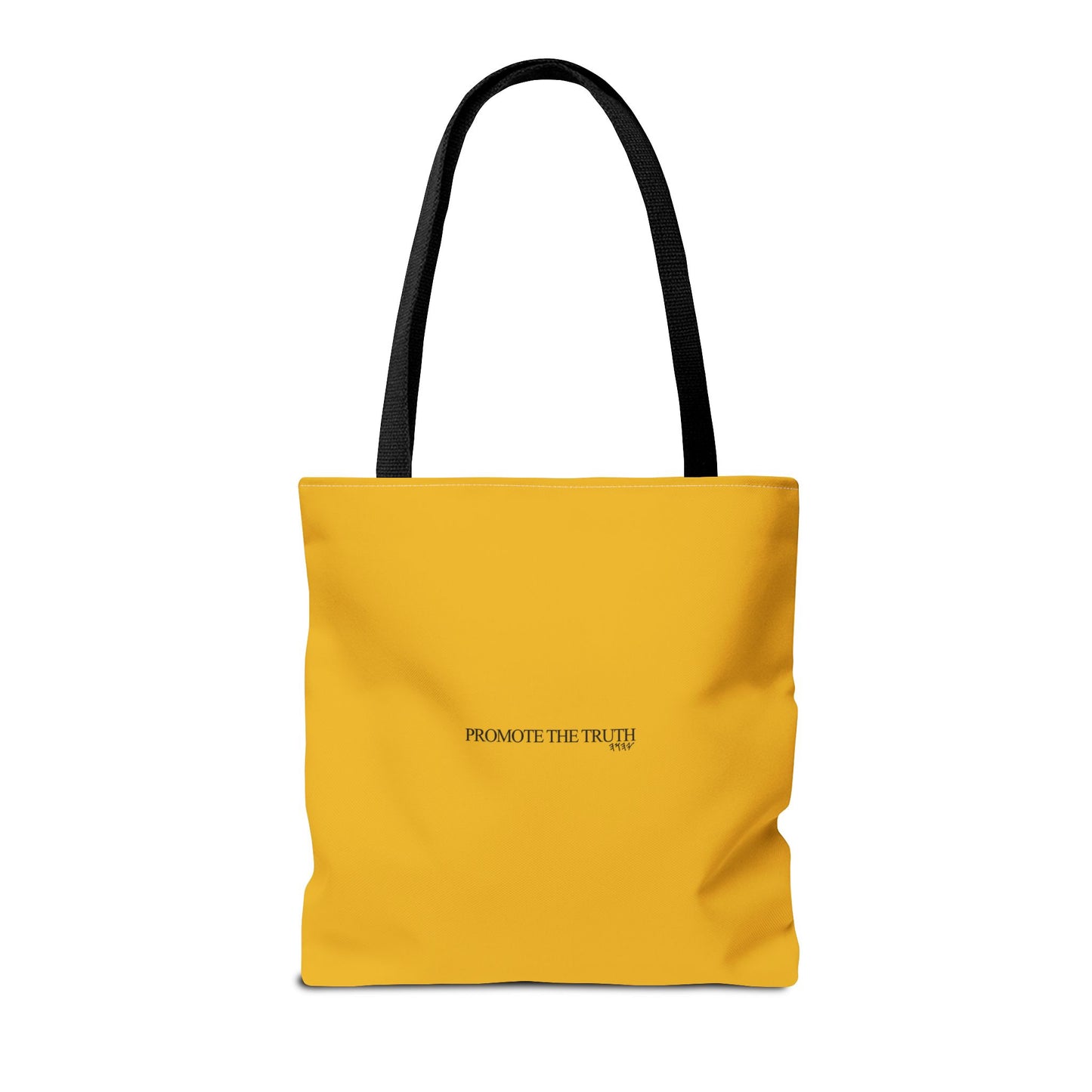 Inspiring Yellow Tote Bag - The Bright Collection "YAHUAH Over Everything"