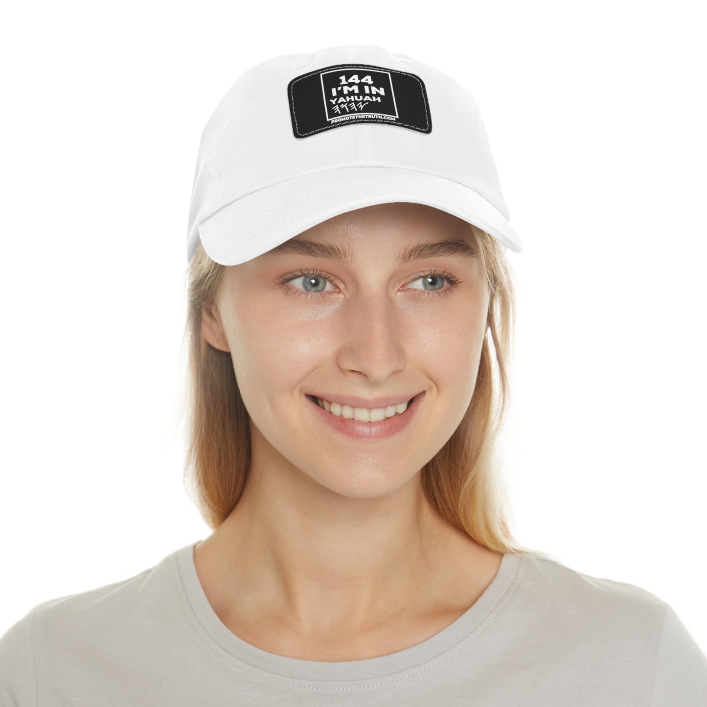 PTT "144 I'm In" Hat with Leather Patch (Rectangle)