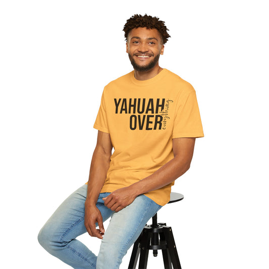 Vibrant Unisex T-shirt  - The Bright Collection "YAHUAH Over Everything"