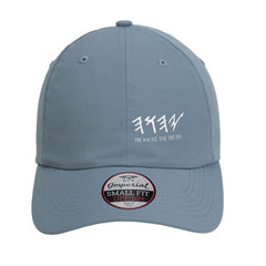 YAHUAH Women's Ponytail Hat in Breaker Blue, front view