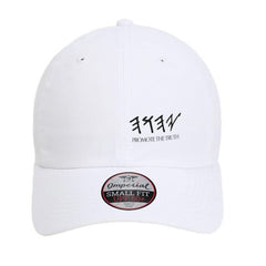 YAHUAH Women's Ponytail Hat in White, front view
